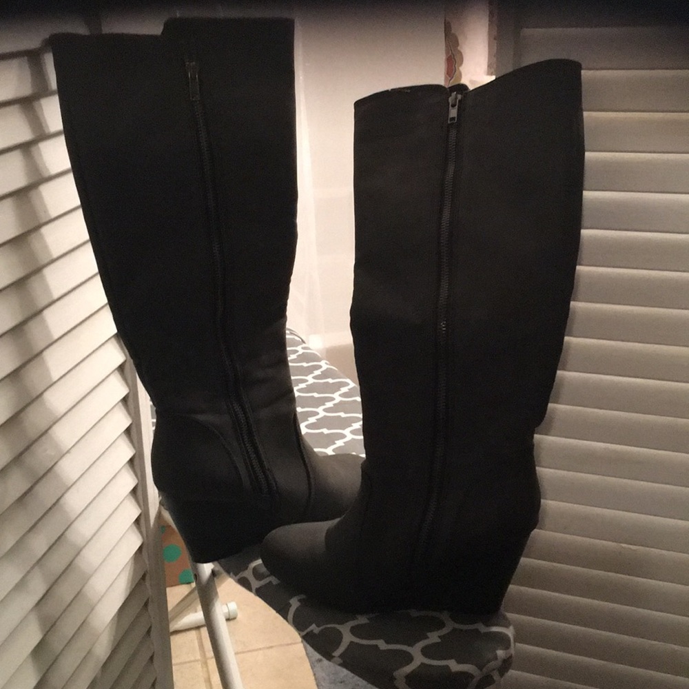 Gray Boots